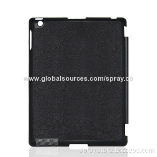 Snap on Fashionable Leather Cover Case for iPad 5